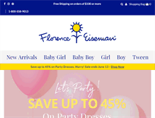 Tablet Screenshot of florenceeiseman.com